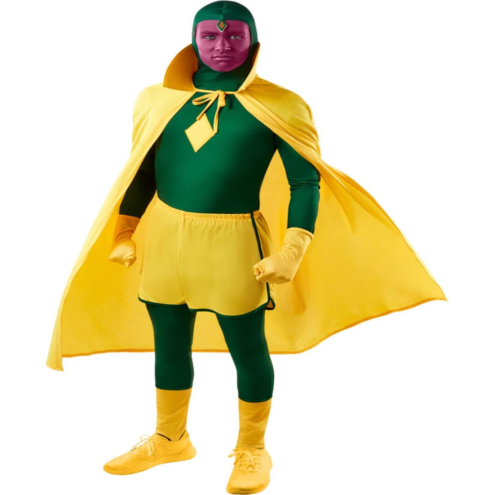 Rubies II Men's Marvel: WandaVision Vision's Halloween Costume, As Shown, X-Small