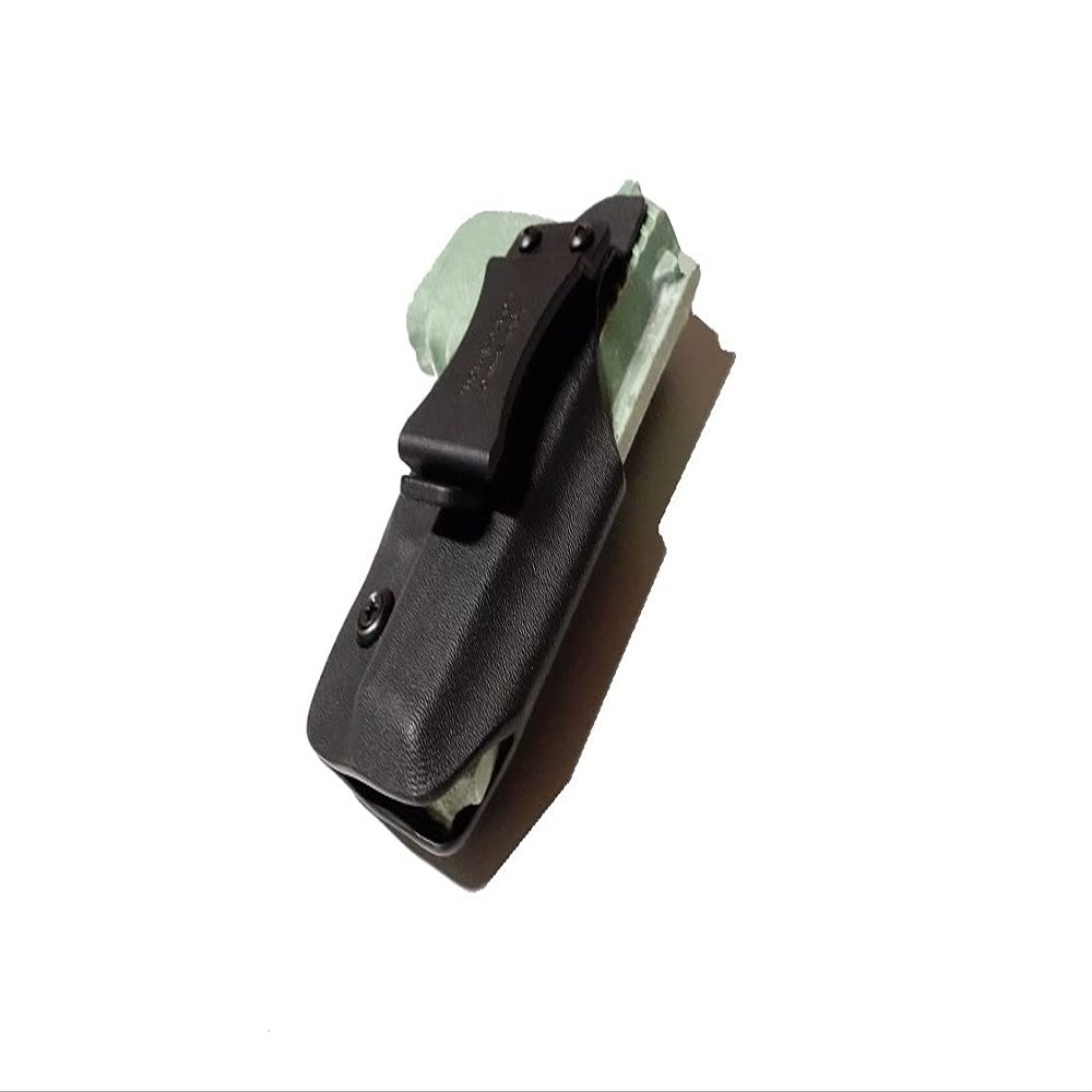 Aggressive Concealment IWB Kydex Holster SCCY CPX2/CPX1 w/red dot Optic Cut (Carbon Fiber, Left)