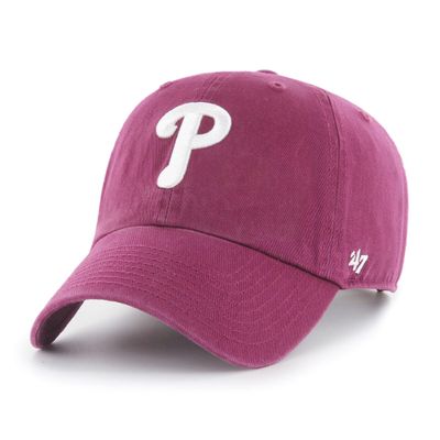 47 Philadelphia Phillies MLB Clean Up Red Adjustable Cap