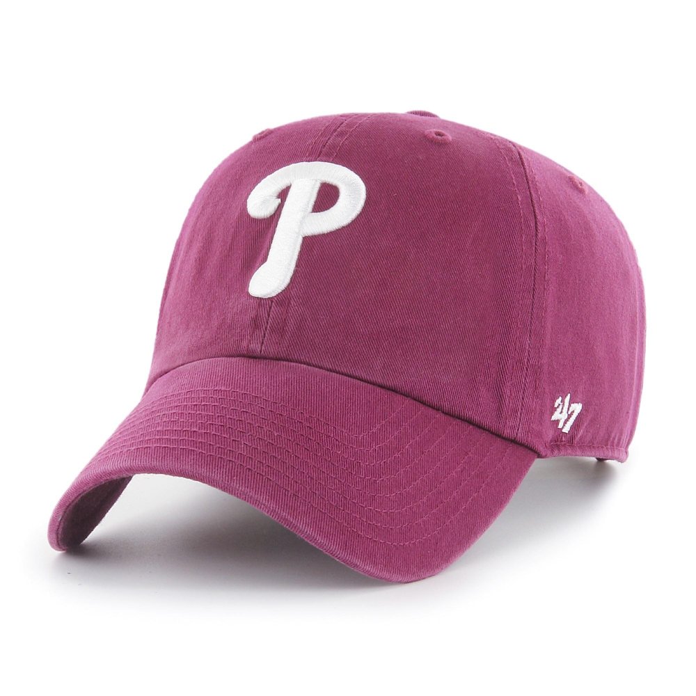 47 Philadelphia Phillies MLB Clean Up Red Adjustable Cap