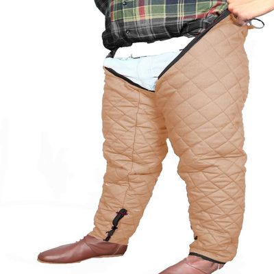 THE MEDIEVALS Cotton Febric cushon Legging with Free Size Best/Waist Length 40" (Camel, 40 Inch)