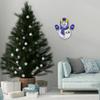 Rico Industries NFL Football Los Angeles Rams Snowman Shape Cut Pennant - Home and Living Room Dcor - Soft Felt EZ to Hang view 2