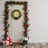 Rico Industries NFL Football Pittsburgh Steelers Wreath Shape Cut Pennant - Home and Living Room Dcor - Soft Felt EZ to Hang view 4