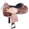 Tack N More 13" Floral Crystal Barrel Saddle view 1