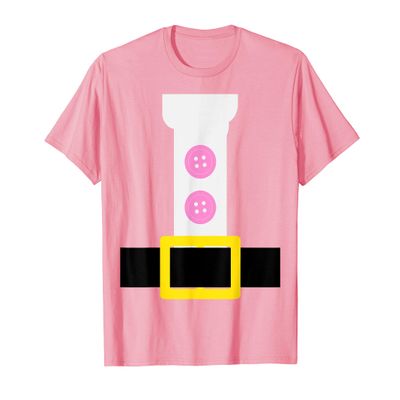 Santa Claus In October Wear Pink For Breast Cancer Awareness T-Shirt