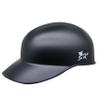 Jadekylin Baseball Catchers & Coaches Protective Helmet Matte Skull Cap (Black) view 1
