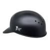 Jadekylin Baseball Catchers & Coaches Protective Helmet Matte Skull Cap (Black) view 2