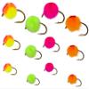 12 Glow Bug Fly and Egg Steelhead Fly Lure Assotment | Trout and Salmon Fly Fishing Flies view 2