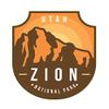 Zion National Park, Utah, 3 inch Sticker, S118, (Waterproof Vinyl Decal for Car, Water Bottle, Laptop, iPad, Window, Cooler, Luggage, Bumper, Toolbox, Locker), 3 inch view 1