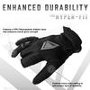 Glove Station Hyper-Fit Tactical Shooting & Work Gloves - Gray, Medium - 2 Fingerless Design Paintball & Airsoft Gear for Men with Outstanding Grip for Combat, Hunting, Shooting, & Work view 2