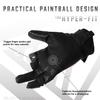 Glove Station Hyper-Fit Tactical Shooting & Work Gloves - Red, XL - 2 Fingerless Design Paintball & Airsoft Gear for Men with Outstanding Grip for Combat, Hunting, Shooting, & Work view 4