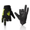 Glove Station Hyper-Fit Tactical Shooting & Work Gloves - Green, Medium - 2 Fingerless Design Paintball & Airsoft Gear for Men with Outstanding Grip for Combat, Hunting, Shooting, & Work view 1