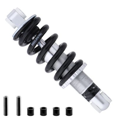 LvTu Mountain Bike MTB/Wheelchair Coil Spring Rear Suspension Shock Absorber 150 mm(5.9") 155 mm(6.1") 160 mm(6.29") 165 mm(6.49") GS20-21A with Extra Bushing Hardware (Size : 165mm/650Lbs)