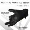 Glove Station Hyper-Fit Tactical Shooting & Work Gloves - Green, Small - 2 Fingerless Design Paintball & Airsoft Gear for Men with Outstanding Grip for Combat, Hunting, Shooting, & Work view 4