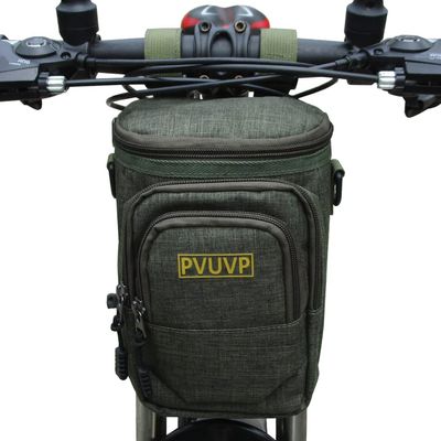 PVUVP Multifunctional 2.8L Bike Bag - Waterproof Front Bag for Road Bikes, Commuting, Outdoor, Travel & Camping