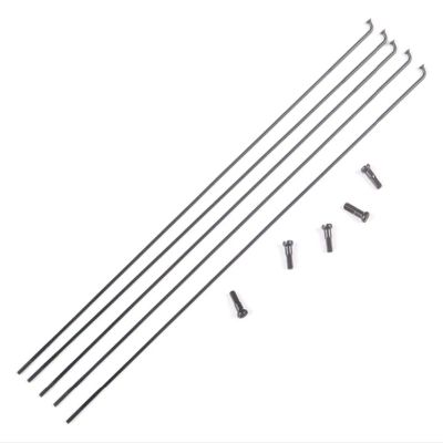 chensong Spokes Nipples Bike Spokes Stainless Steel Variable Diameter 2.0-1.8-2.0 Wheelset Spokes 260/260mm Spokes Fit Fit Fit Fit for Bikes Cycling Spokes