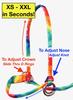 Halter-All Medium Donkey Small Mule Endless Adjustable Halter & Lead USA (Neon Yellow) view 2