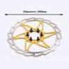 LvTu 2pcs Bike Disc Brake Rotor 160mm (6.3") with 12 Screws Stainless Steel view 2