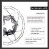 LvTu Bike Rotor 160mm Disc Brake Super Light Alloy Stainless Steel 6 Holes Center Distance 44mm 80g (Color : 1PCS) view 2