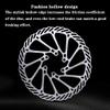 LvTu Bike Disc Brake Rotor 160mm 2pcs Center Distance Is 44mm Silver CNC Engraving - 110g Anti-oxidation view 3