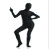 Aniler Men's and Women's Spandex Full Body Zentai Costume Bodysuit (XX-Large, Black) view 3