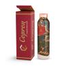 COPRON Copper Water Bottle for Drinking Water, An Ayurvedic Pure Copper Water Bottle Container Vessel 900 ml 30 fl oz, Large Leak Proof Smooth Finish, Wildflower, CZ-99ID-SXEQ view 1