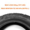 80/65-6 High-speed Tire For Scooter Motor Wheel 10" Pneumatic Tyre With Inner Tube 10 Inch Wheel Replacement Tire (outer tire) view 4