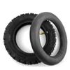 255x80 Inflated Tire for Mountain Scooter 10 Inch Replacement Off-Road Tyre with Tube Compatible with Our Drum Brake Wheel (tire and Tube) view 1