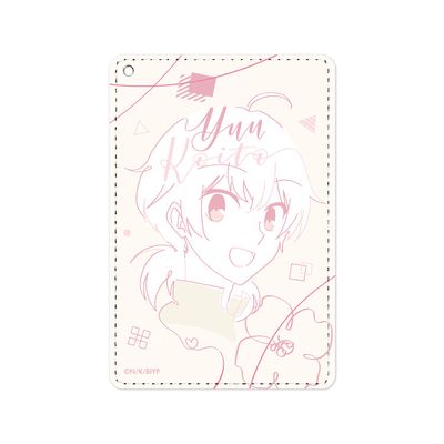 After the time you will be a small thread with a lette graph 1 pocket pass case
