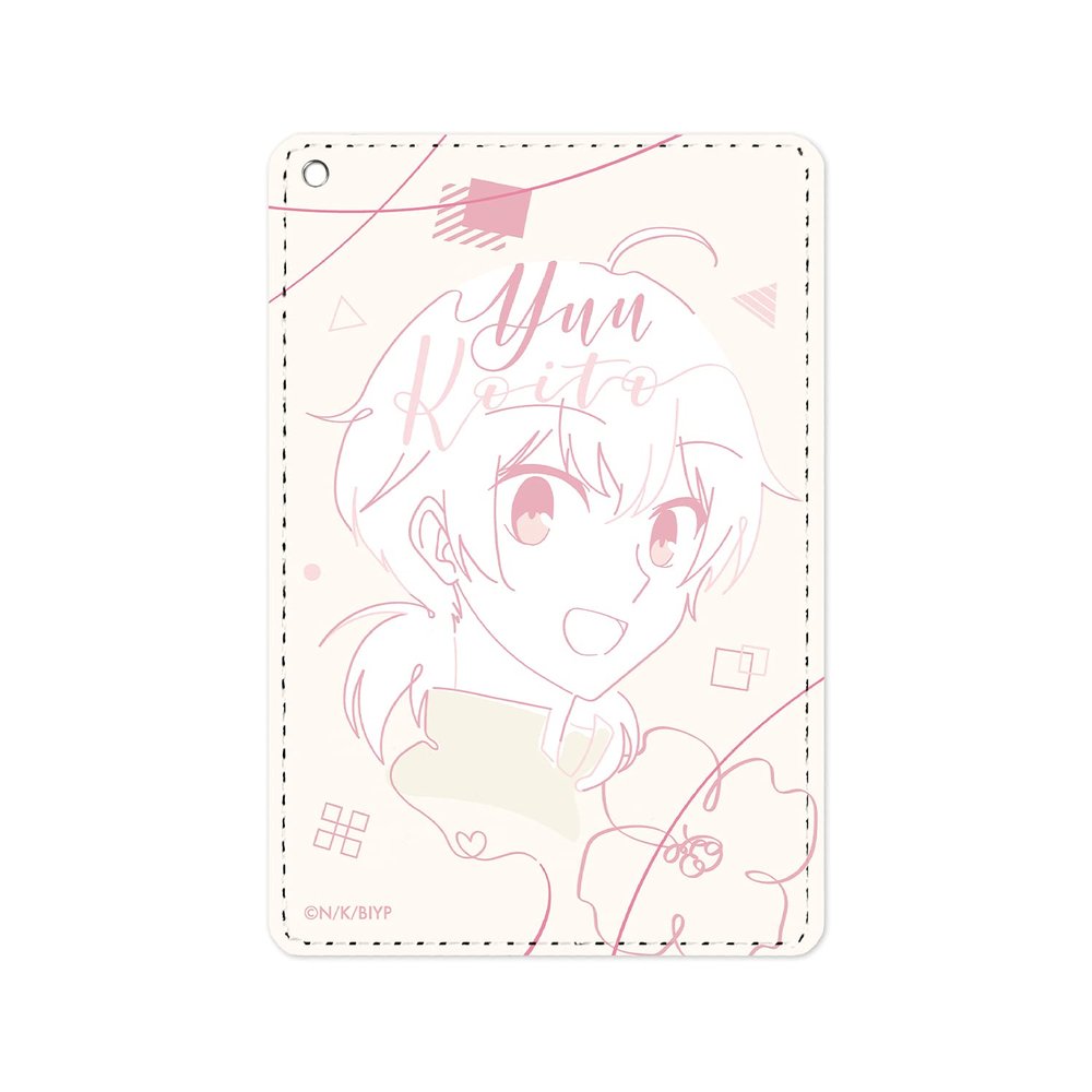 After the time you will be a small thread with a lette graph 1 pocket pass case