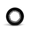 L-faster 90mm Replacement Tire for Our Skateboard Motor Wheel (Black 4pcs) view 3