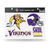 Rico Industries NFL Football Minnesota Vikings Alternate Team Magnet Sheet view 1