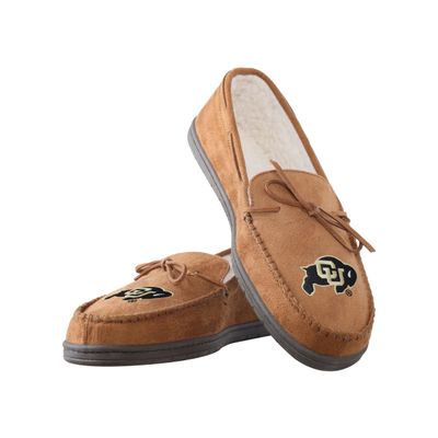 FOCO Colorado Buffaloes NCAA Mens Moccasin Slippers - S