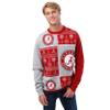 Alabama Crimson Tide NCAA Mens Busy Block Snowfall Sweater - L view 2