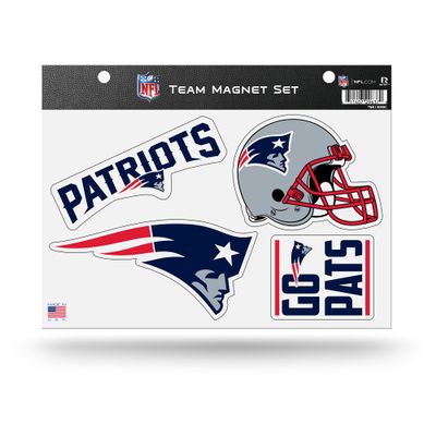 Rico Industries NFL Football New England Patriots Alternate Team Magnet Sheet