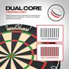 WINMAU Darts Blade 6 Dual Core Professional Dartboard with Official Tournament Specifications | Endorsed by The PDC view 3