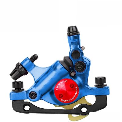 LYYCX Hydraulic Disc Brake Caliper Front and Rear Mountain Bike Disc Brake Electric Disc Brake (Color : Blue, Size : Front Brake)