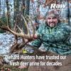 RAW Frozen Scents Early Season Package Deer Attractant Scent Scrape Lure, Peak Estrus, Buck Scent, Deer Hunting (X-Large Early Season Pro Pack) view 3