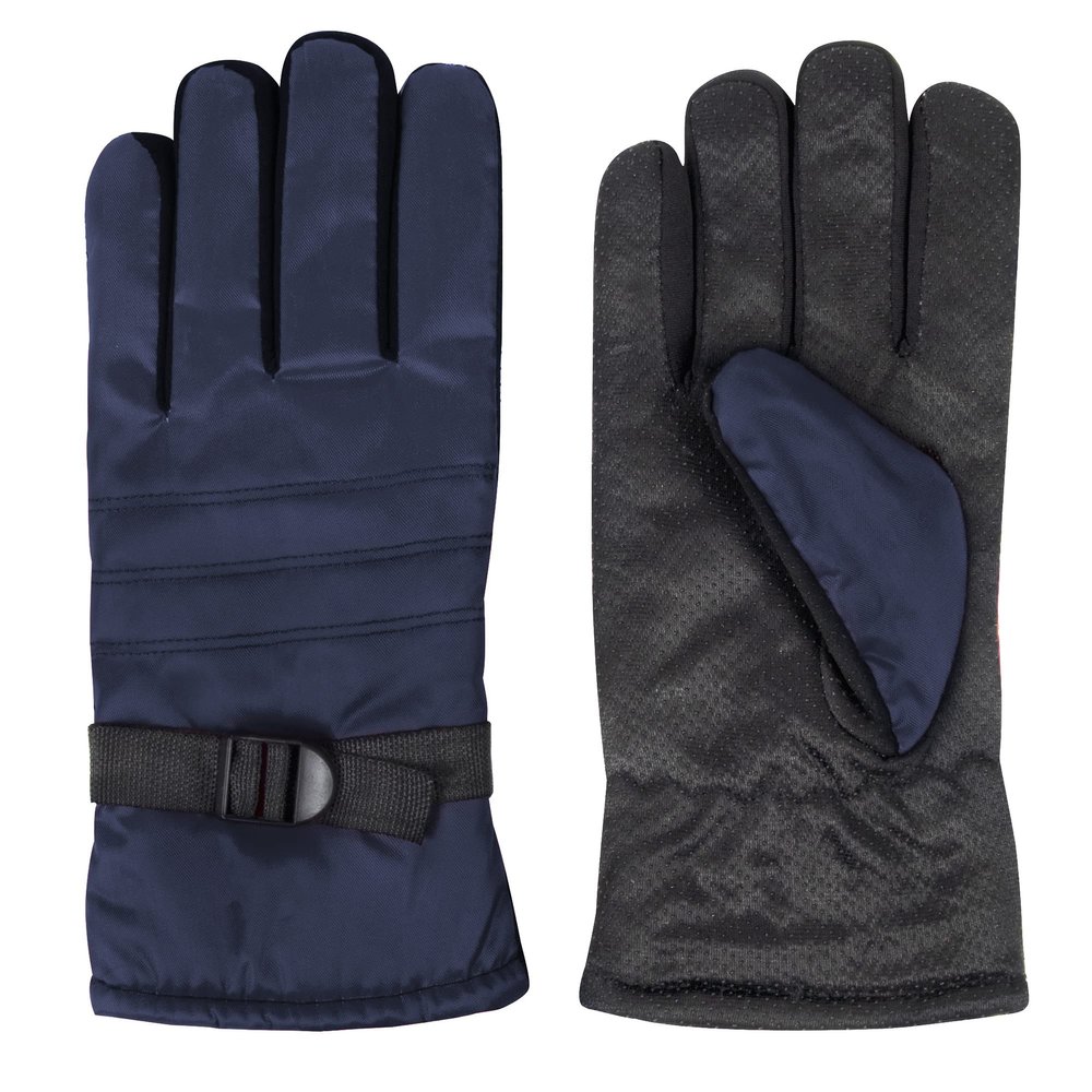 Trail maker Winter Gloves Adult Windproof Waterproof Insulated Winter Gloves for Men and Women, Warm Gloves for Extreme Cold (Blue)