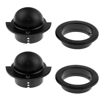 AMLESO Set of 2 Plastic Foosball Table Entry Courts Table Soccer