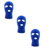 Ski Mask Knit Three Hole Mask Full Face Cover Knitted Balaclavas Warm Hat Adult Winter Hats (Royal Blue, 3) view 1