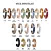 18mm Women's Watch Bands, 14mm Watch Bands, 16mm Watch Bands, Women's Leather Watch Bands, 20mm Easy Interchangeable Watch Band, Quick Release, Fits Many Brands (Textured Grey, 20mm) view 3