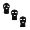 Ski Mask Knit Three Hole Mask Full Face Cover Knitted Balaclavas Warm Hat Adult Winter Hats (Black, 3) view 1