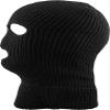Ski Mask Knit Three Hole Mask Full Face Cover Knitted Balaclavas Warm Hat Adult Winter Hats (Black, 1) view 3