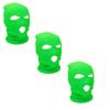 Ski Mask Knit Three Hole Mask Full Face Cover Knitted Balaclavas Warm Hat Adult Winter Hats (Green, 3) view 1