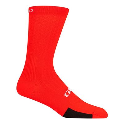 Giro HRc Team Sock Bicycle Socks Bright Red Medium