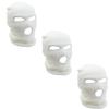 Ski Mask Knit Three Hole Mask Full Face Cover Knitted Balaclavas Warm Hat Adult Winter Hats (White, 3) view 1