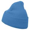 e4Hats.com Smile Face Embroidered Long Beanie - Sky Blue OSFM view 2