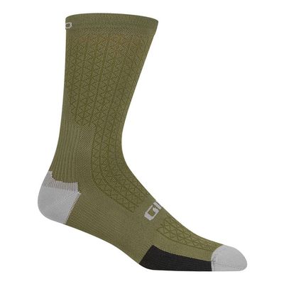 Giro HRC Team Cycling Socks - Men's Trail Green (2022) Small