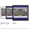 TCU Horned Frogs Football - 40.25x13.75-inch Standard Framed Print by Blakeway Panoramas view 2